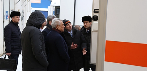 9 февраля 2023 года завод ПРОМАВТО посетила делегация Согдийской области Республики Таджикистан